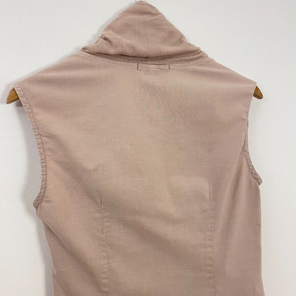 Prairie Underground Mothette Lite Sleeveless Ruched BlouseTop - Picture 6 of 14